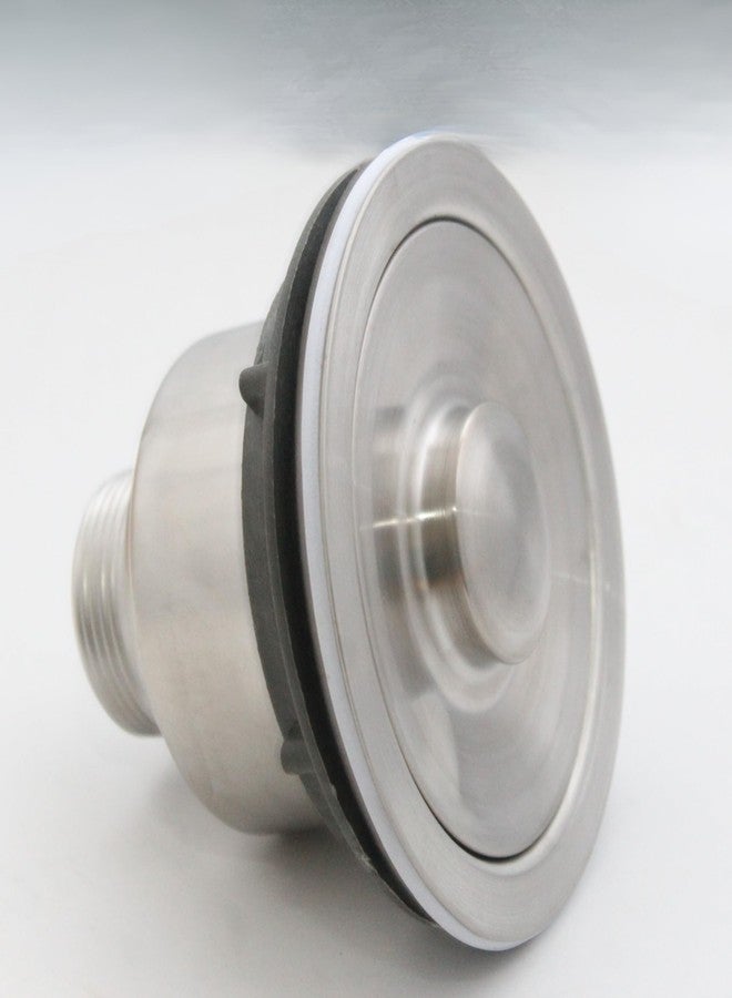 New Ware Sink Coupling with Removable Basket | Kitchen Sink & Wash Basin Drain Coupling | Vegetable Catcher Water Drain Cup - Image 2